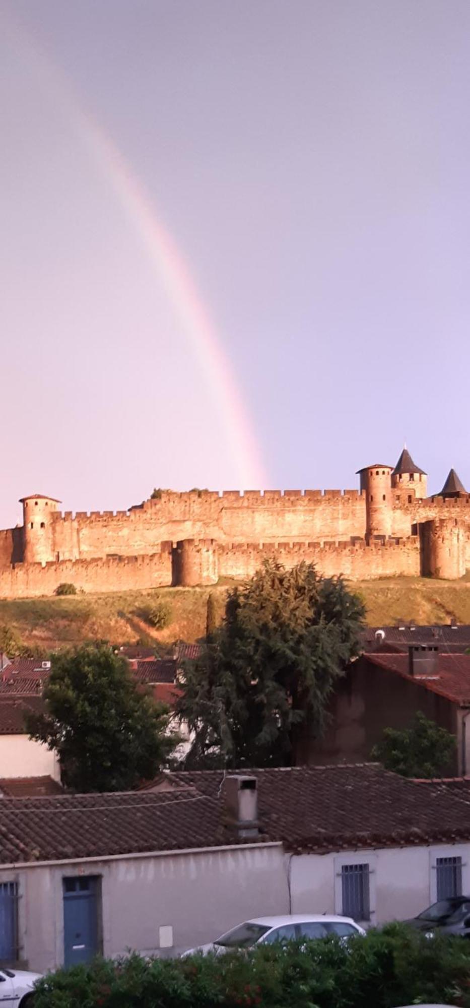 Face Cite - Chambres D'Hotes - Parking & Garage Gratuit - Wi-Fi Gratuit Carcassonne Exterior photo